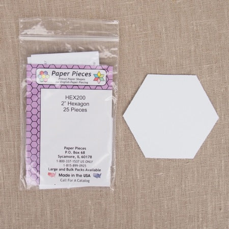 Paper Pieces - Hexagon 2 inch