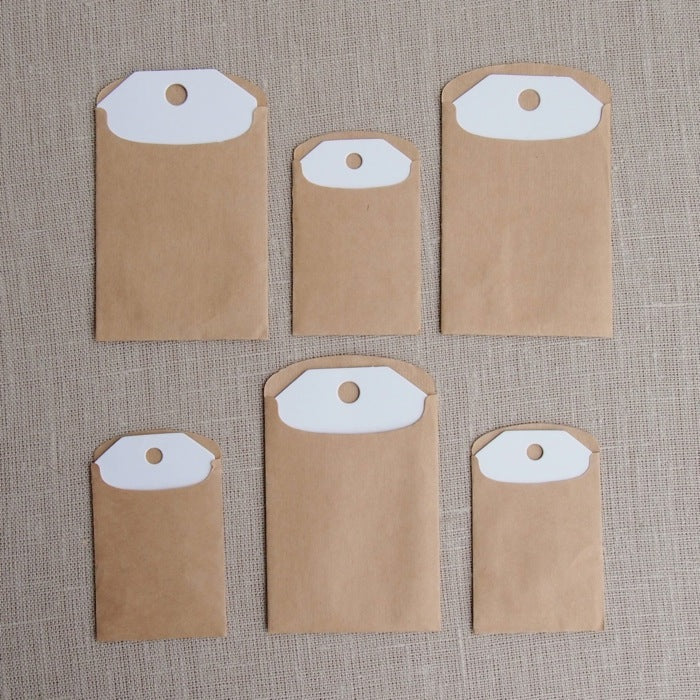 White Tags & Kraft Envelopes
