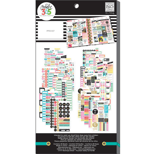 MAMBI Create 365 - Bumper Value Pack Stickers - Work It Out