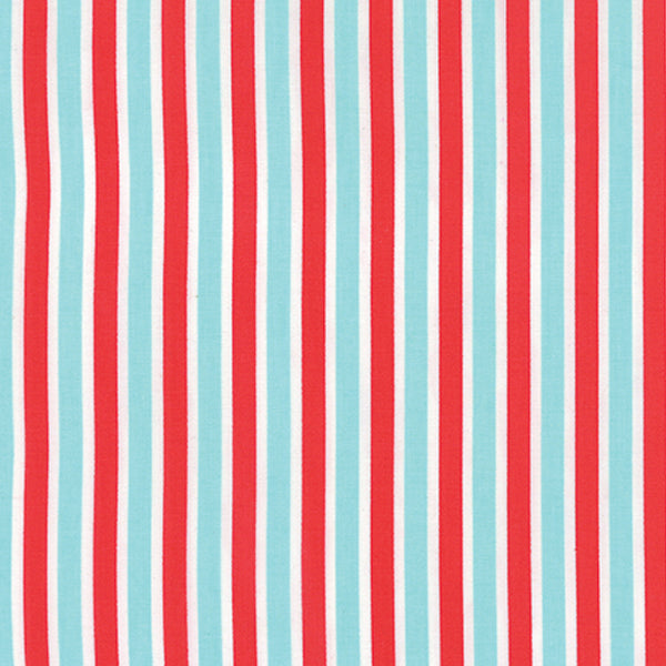 Bonnie & Camille Daysail - Red on Aqua Stripe - BOLT END