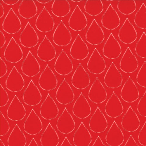 Bonnie & Camille April Showers - Red Raindrops