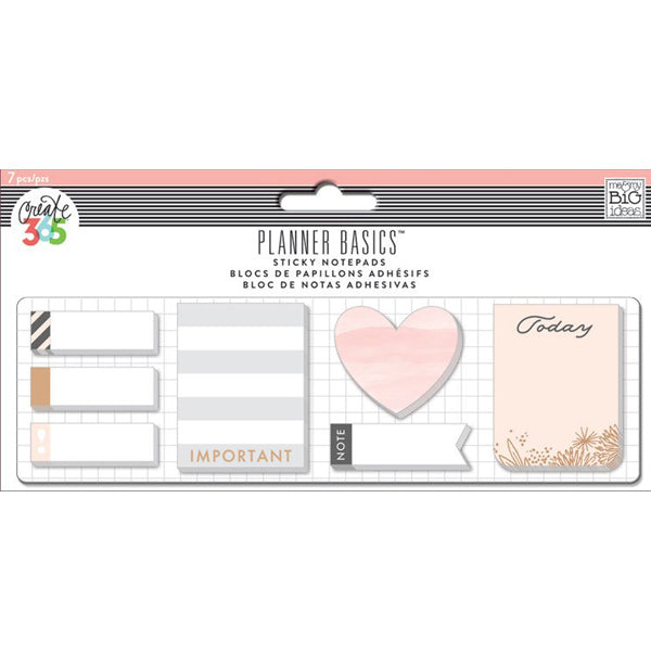 MAMBI Create 365 - Sticky Notes - Rose Gold