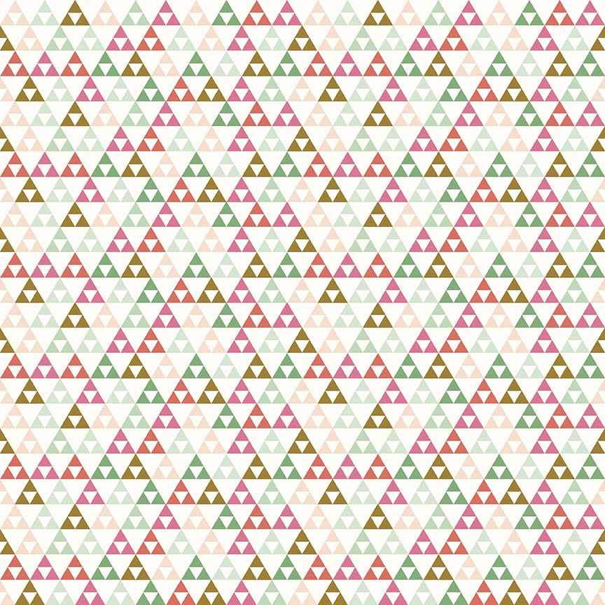 On Trend - Jen Allyson - Triangle White Sparkle
