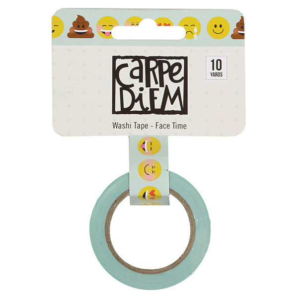 Carpe Diem - Washi Tape - Face Time