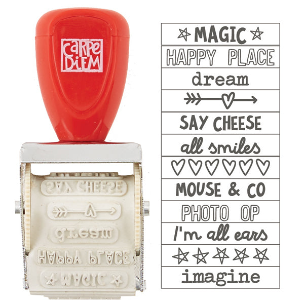 Carpe Diem - Roller Stamp - Say Cheese