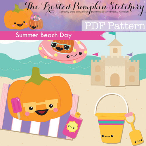 Summer Beach Day - PDF PATTERN DOWNLOAD