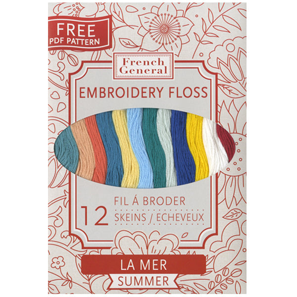 French General Cosmo Embroidery Thread Collection - Summer