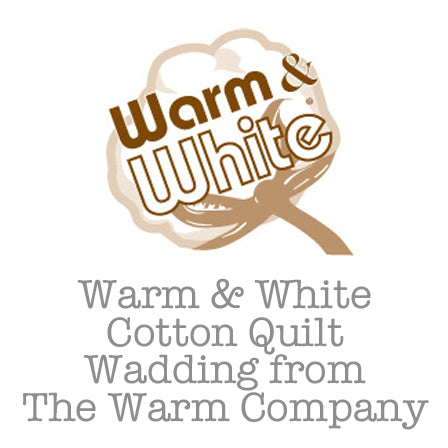 Warm & White Cotton Quilt Wadding