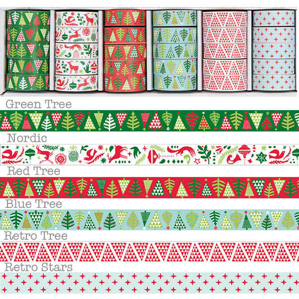 Printable Washi Tape for Christmas Holiday Scandinavian Hygge – The Paper  Hen